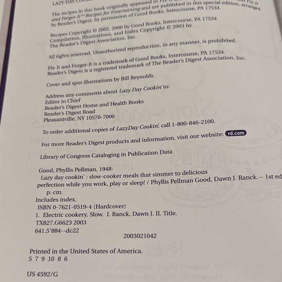 Lazy Day Cookin': Slow-Cooker Meals That Simmer (2003, Hardcover) - Picture 5 of 12